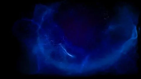 Blue Plasma Loop Background Stock Illustration