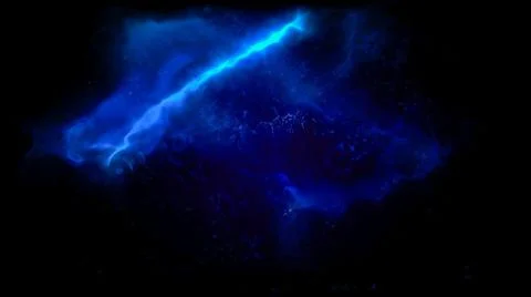 Blue Plasma Loop Background Illustrazione stock