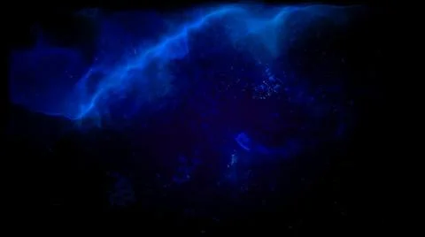 Blue Plasma Loop Background Stock Illustration