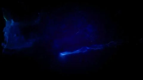Blue Plasma Loop Background Stock Illustration