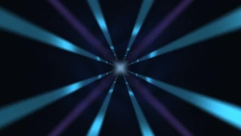 Blue Plasma Tunnel Background  Dynamic blue plasma tunnel Video stock 342646211