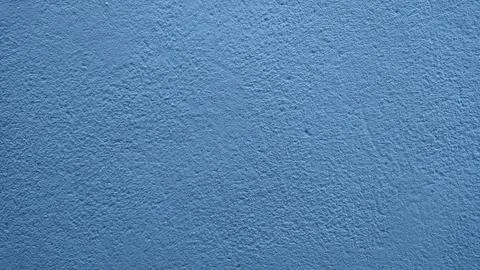 Blue plaster wall texture background surface pattern Stock Photos