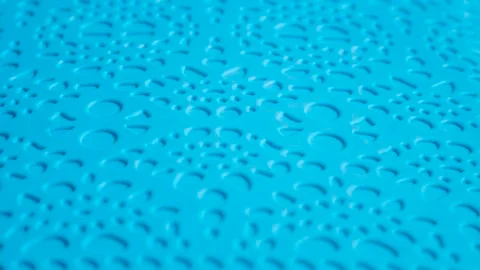 Blue plastic background. - Image Stock-Fotos