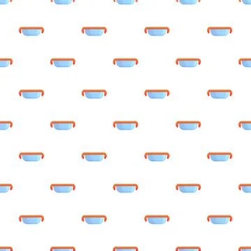 Blue plastic bowl pattern vector graphic design イラスト素材