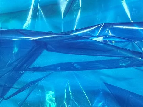 Blue plastic texture abstract Stock Photos