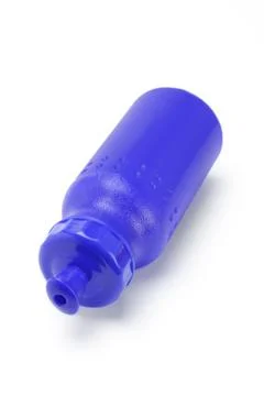 Blue plastic water container Stock Photos