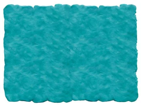 Blue plasticine background Stock Photos