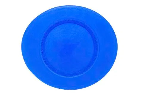 Blue plate Stockfoto's