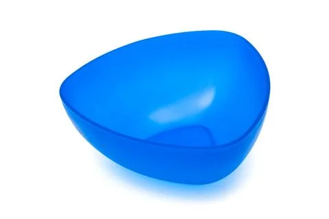 Blue plate Stock Photos