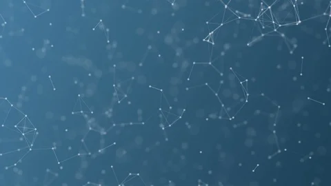 Blue plexus background Stock Footage 95392554