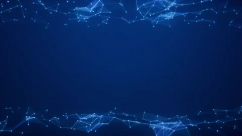Blue plexus background Stock Footage 303292885