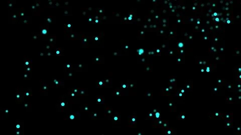 Blue plexus on a dark background. Blue particles. Turquoise dust. 4k turquoise 스톡 일러스트