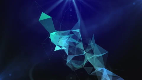 Blue Plexus Stock Footage 158610204