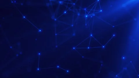 Blue Plexus Stock Footage 281358508