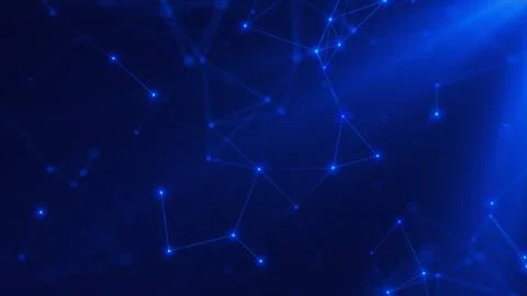 Blue Plexus Stock Illustration