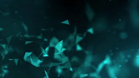 Blue plexus logo background Stock Footage 73967433