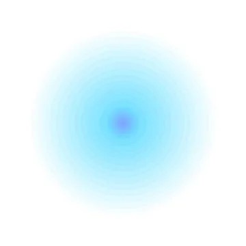 Blue point with concentric circles. Symbol of aim, target, healing, hurt, p.. Stock Illustration