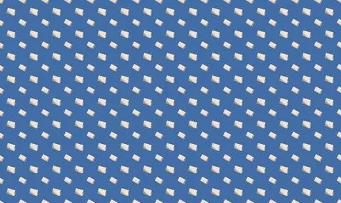 Blue polka dot pattern with colorful dots on a dark background Stock Illustration