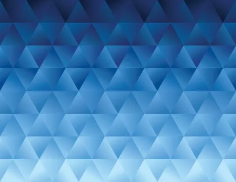 Blue polygon gradient with degrade effect Stock Illustration