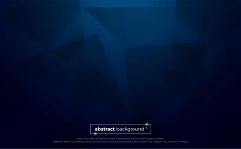 Blue polygonal abstract background. geometric illustration with gradient Stock Illustration