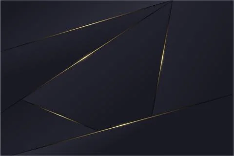 Blue polygonal background. Illustrazione stock