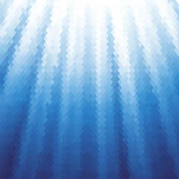Blue Polygonal Background. Rumpled Square Pattern. Low Poly Texture. Abstract 스톡 일러스트