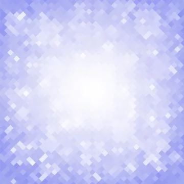 Blue Polygonal Background. Rumpled Square Pattern. Low Poly Texture. Abstract Illustrazione stock