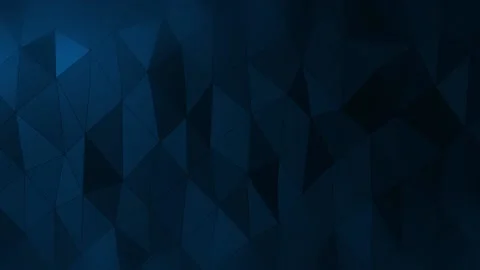 Blue polygonal geometric surface. Computer generated seamless loop abstract Stock Footage 88930022