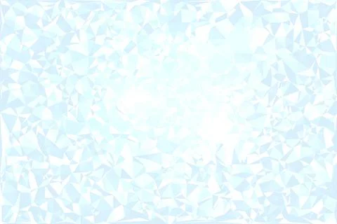 Blue Polygonal Mosaic Background, Creative Design Templates Stock Illustration