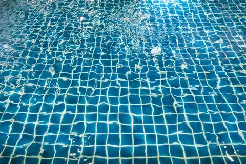 Blue Pool background Fotos de archivo