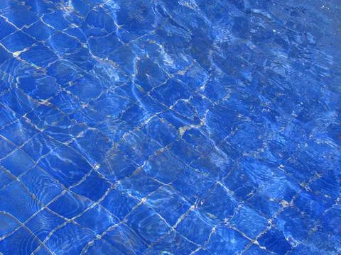 Blue pool Stock Photos