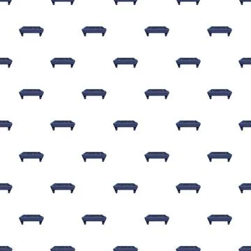 Blue pool table game seamless pattern background Illustrazione stock