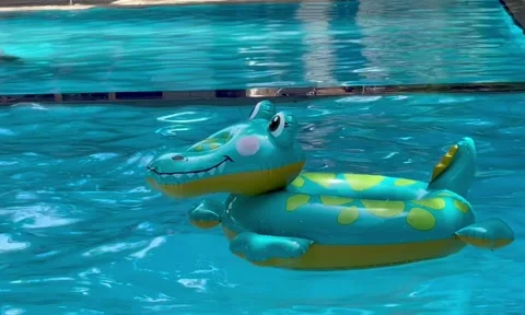 Blue pool water . Abstract background of water. Summer holidays concept. Stock Footage 284831310