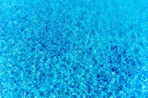 Blue pool water background Stock Photos