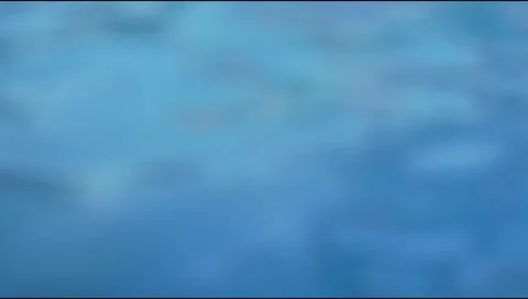 Blue pool water wave background.  moving water surface Stock Footage 310638784