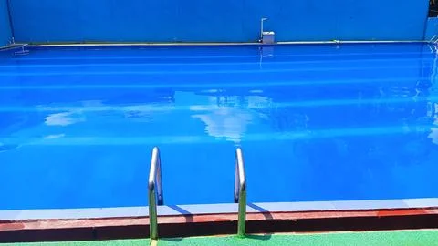 Blue pool2 Stock Photos