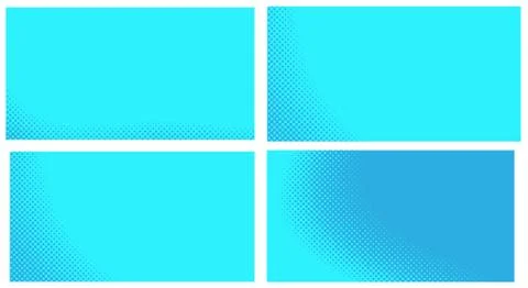 Blue pop art background. Abstract creative vector comics style blank layout t Stock Illustration