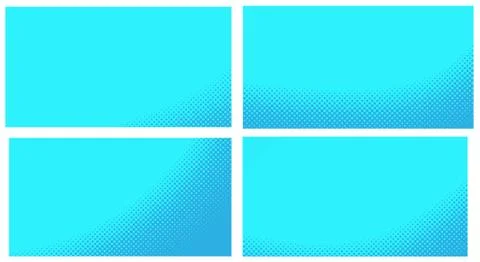 Blue pop art background. Abstract creative vector comics style blank layout t Stock Illustration