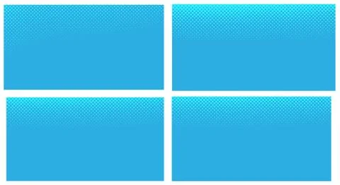 Blue pop art background. Abstract creative vector comics style blank layout t Stock Illustration