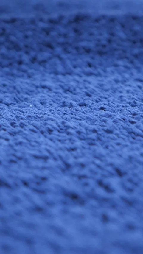 Blue powder surface moving with macro details, abstract background showing Stock-Footage 341578790