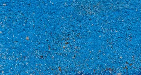 Blue psychedelic abstract background. flakes of paint on concrete wall Stock Photos