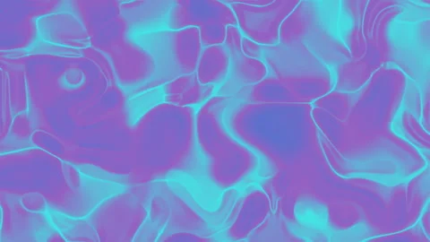 Blue purple abstract liquid pattern wavy smooth gradient color digital art. Stock Footage 336223691
