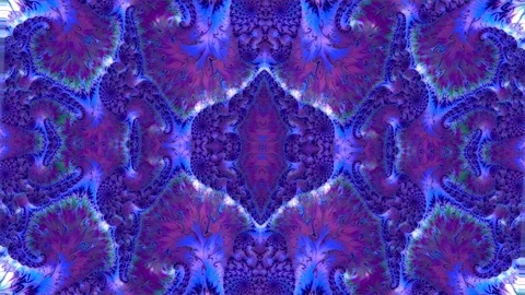 Blue purple abstract pattern artwork,computer effect technology Stock Footage 128514688
