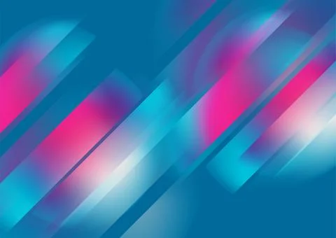 Blue purple cut circle abstract geometric background Stock Illustration