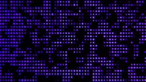 Blue purple digital abstract background Stock-Footage 202618154