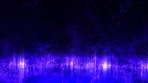 Blue Purple Digital Audio Equalizer Particle Wave Background イラスト素材
