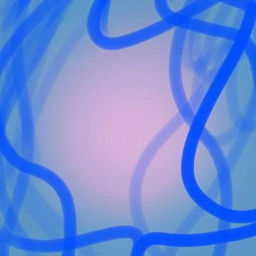 Blue Purple Flowing Border Abstract Background Stock Illustration