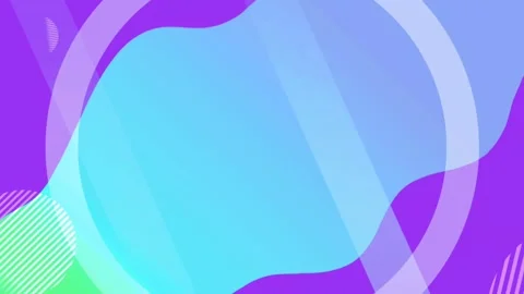 Blue Purple Fluid Abstract Background Liquid Shape Circle Copy Space Stock Footage 274455190