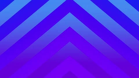 Blue purple gradient arrow animation pointing up on blue purple gradient 動画素材 301749827