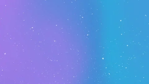 Blue to Purple Gradient with Falling White Particles Loop Stock Footage 341916502